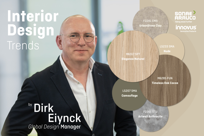 Tendências de design de interiores por Dirk Eiynck